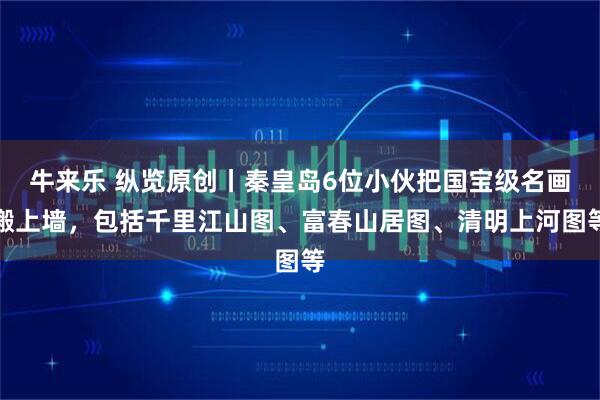 牛来乐 纵览原创丨秦皇岛6位小伙把国宝级名画搬上墙,包括千里江山图、富春山居图、清明上河图等